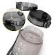 4Fizjo 1307 Motivational Sports Water Bottle, 500 ml, Grey