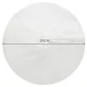 Ruhhy Christmas Tree Skirt Mat, 90 cm, White