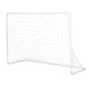 Movepro Training Football Goal with Target Mat 180x122 cm White