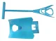 Sock Aid Helper with Long Handle Shoe Horn for Easy Sock and Stocking Application