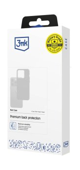 3mk Matt Case for Apple iPhone 17 Air, Black