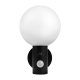 Maclean MCE515 B LED Facade Lamp with Motion Sensor, 15W, 1600lm, IP65, Black