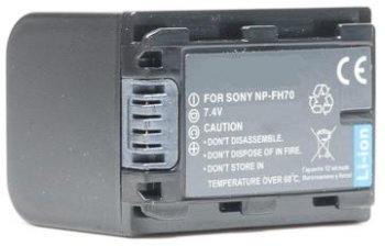 Replacement Battery for Sony NP-FH70 7.4V 1500mAh