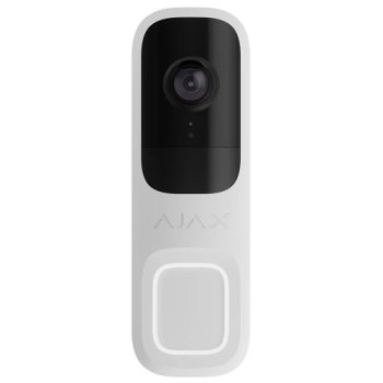 Smart Video Doorbell Ajax DoorBell 4MP AI White
