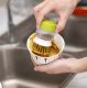 Kitchen Dishwashing Brush with Soap Dispenser, 9.5 x 2.5 cm