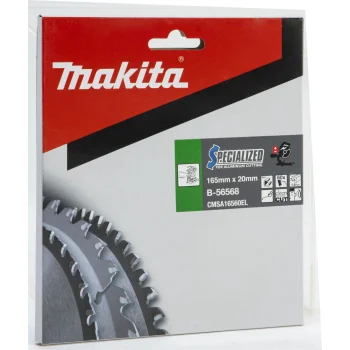 Makita B-56568 SPECIALIZED Circular Saw Blade for Aluminium 165x20x60Z