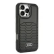 Audi iPhone 16 Pro Max Case Synthetic Leather MagSafe, Black