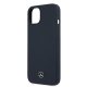 Mercedes iPhone 13 mini Case Silicone Line, Navy Blue
