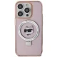 Karl Lagerfeld iPhone 15 Pro Max Case MagSafe Ringstand, Pink
