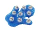 Handheld Body Massager with 9 Metal Balls, Blue
