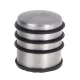 Heavy freestanding door stopper with rubber rings, 7.5 cm