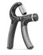4Fizjo Adjustable Resistance Hand Gripper Exerciser Expander, 10-40kg, Black-Gray