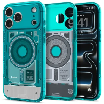 Spigen Ultra Hybrid MagSafe Case for Apple iPhone 17 Pro Max / 18 Pro Max, Bondi Blue