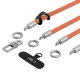 Tech-Protect C10S Rope Phone Lanyard Set - Orange