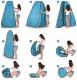 Daudzfunkcionāla Saliekama Pludmales Telts Ģērbtuve Nometnes Tualete Duša | Beach Tent Changing Room