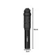 Trizand 00025392 Compact Hand Bike Pump with Mount, 7 bar, Black