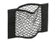 Heavy-Duty Car Trunk Organizer Net with Velcro 25x25 cm, Black