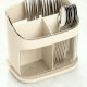 Cutlery Drainer and Kitchen Organizer, Beige