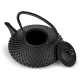 Bredemeijer Xilin G002ZW Cast Iron Teapot 1.25L, Black