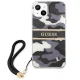 Guess Camo Strap Collection Case for iPhone 13 mini, Black