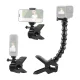 Adjustable Mount with Clamp for Action Cameras Puluz PU740B, Black