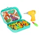 Kids Educational Constructor Tools Set Screwdriver Drill Screws Blocks Dinosaurs 285 pcs.