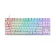 Mechanical gaming keyboard Motospeed K82 RGB (white)