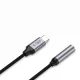 Tech-Protect Ultraboost USB-C to Mini Jack 3.5mm DAC Adapter - Dark Gray