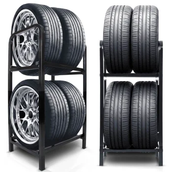 Humberg HM-388 Metal Tire Rack for 4 Tires
