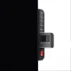 Maclean MCE536 Glass Infrared Heater, 600W, WiFi, Black