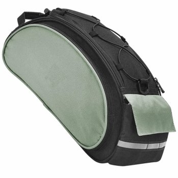 Large bike rack bag with 4 compartments, waterproof, 15L capacity