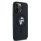 Apple iPhone 14 Pro Max 6.7\'\' Karl Lagerfeld Silicone Karl&Choupette MagSafe Cover Case, Black