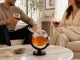 Globe Whiskey Decanter Set with 2 Glasses