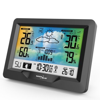 Greenblue GB540 Wireless Weather Station with Color Display