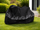 Ūdensnecaurlaidīgs velosipēda un motorollera pārsegs 200x105 cm, melns