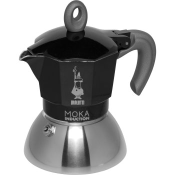 Bialetti MOKA Induction 2TZ Espresso Maker, Black