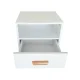 Modernhome WYJ-258 Nightstand with Drawer, White