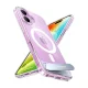 Torras Pstand Case for iPhone 16, Transparent