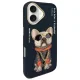 Nimmy Glasses Cool Dog Case for iPhone 16 6.1\" - Black