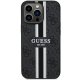 Guess iPhone 13 / 13 Pro vāciņš 4G Printed Stripes MagSafe, melns