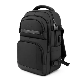 Travel Laptop Backpack Wozinsky WPW-20L 40x20x25cm Black