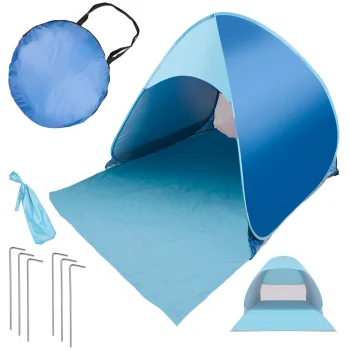 Self-deploying Beach Tent POP-UP XXL with UV Protection