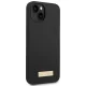 Guess Silicone Logo Plate MagSafe Case for iPhone 14 Plus - Black