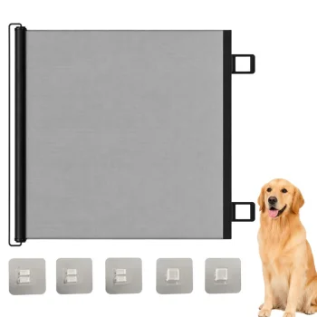 Pet Safety Gate Protective Mesh Barrier 80x150 cm