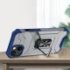 Crystal Ring Case with Kickstand for Apple iPhone 13 mini Blue