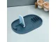 Kitchen Rest for 4 Spoons and Lid, Blue