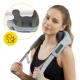 4FIZJO Shiatsu EVO+ Neck and Shoulder Massager, Grey/Blue