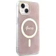 Guess IML 4G MagSafe case for iPhone 15 / 14 / 13 - pink