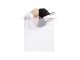 Mesh Laundry Bag for Delicates with Zipper 30x40cm, White