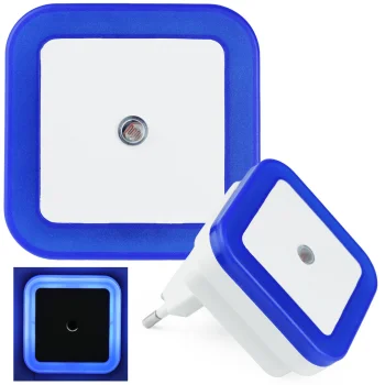 Plug-in LED Night Light with Dusk to Dawn and Motion Sensor